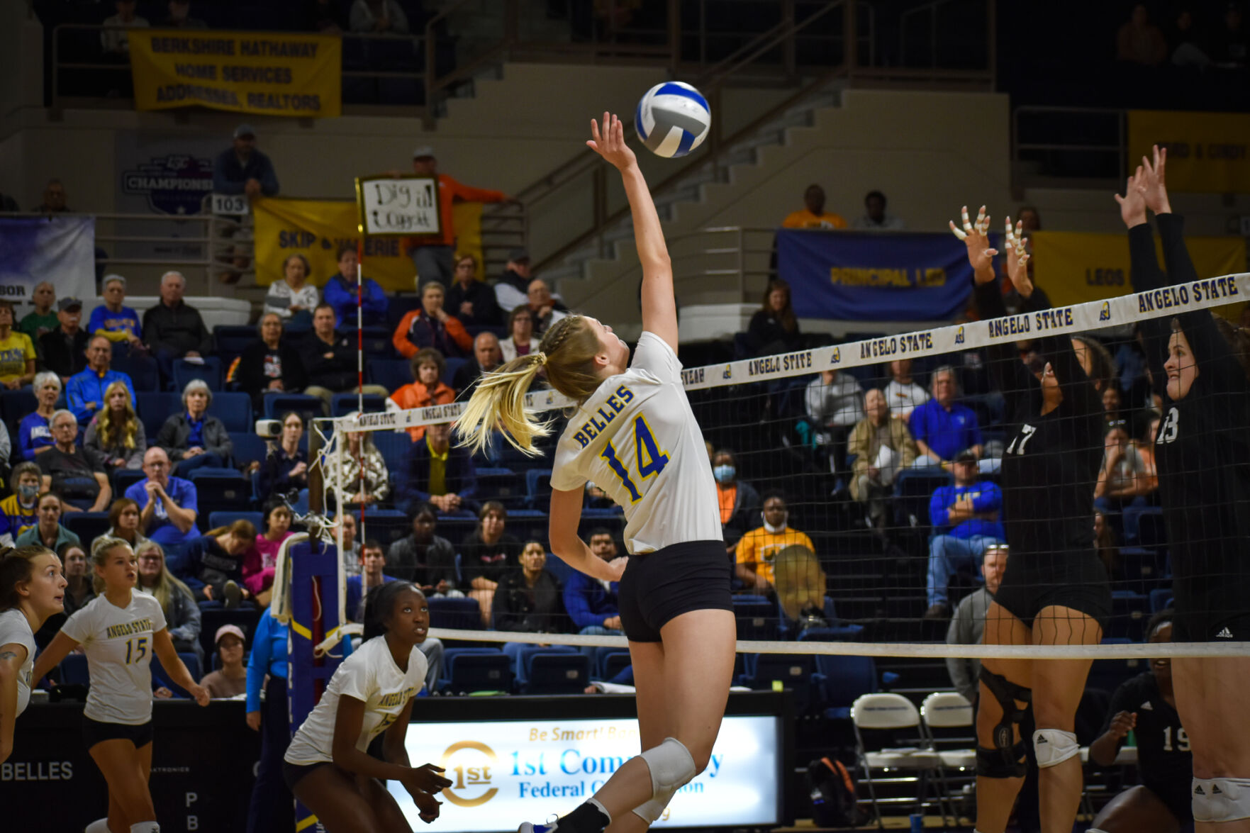 Belles Volleyball vs UTPB (LSC Quarterfinal, 11/18/2021) No. 9